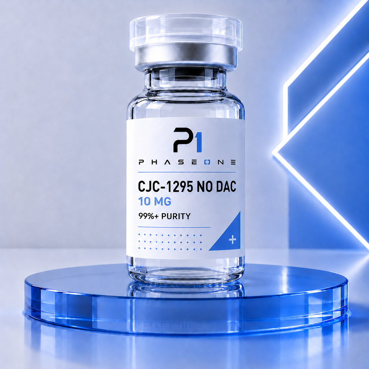 CJC-1295 research peptide vial by PhaseOne Australia