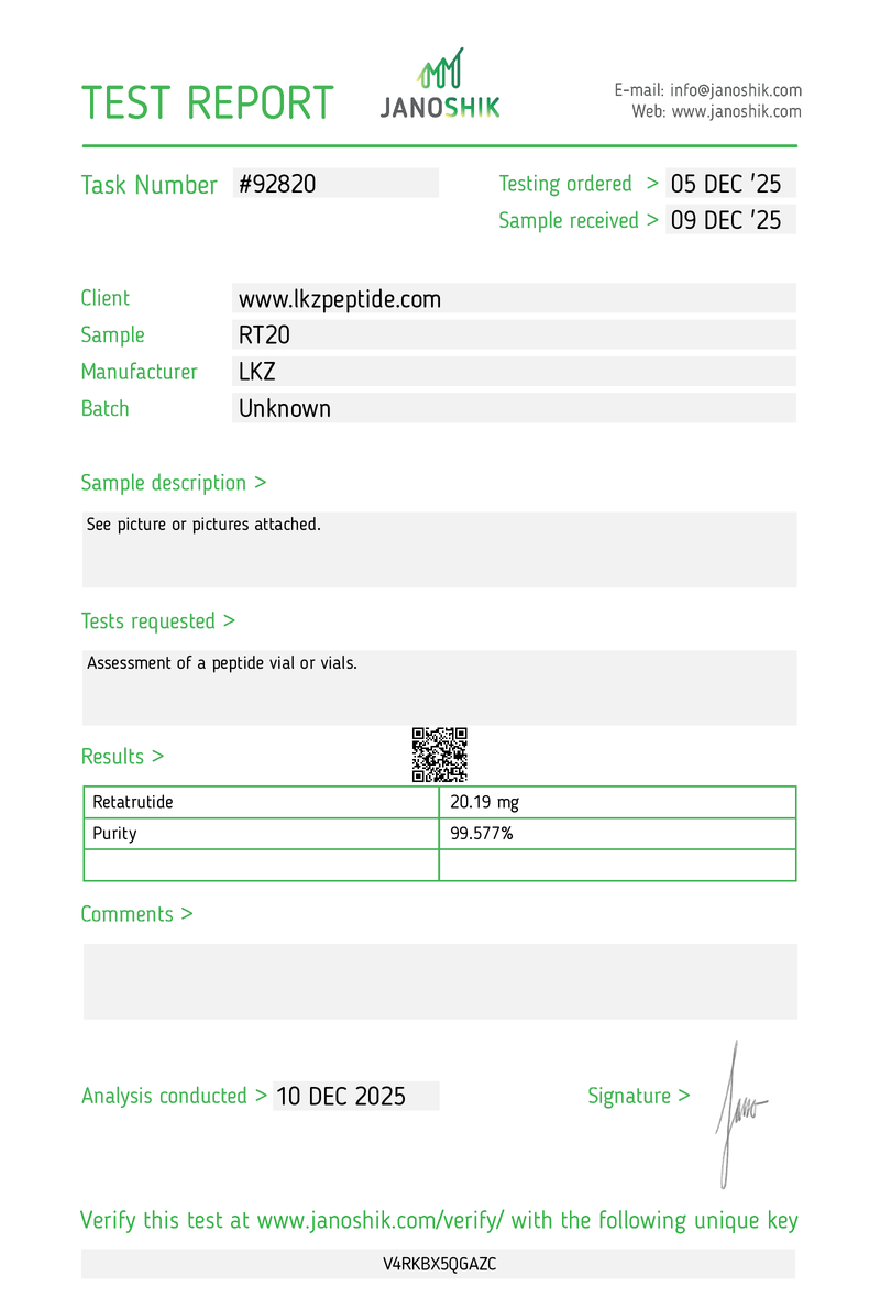 Retatrutide 20mg