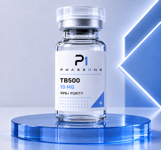 TB500 research peptide vial by PhaseOne Australia